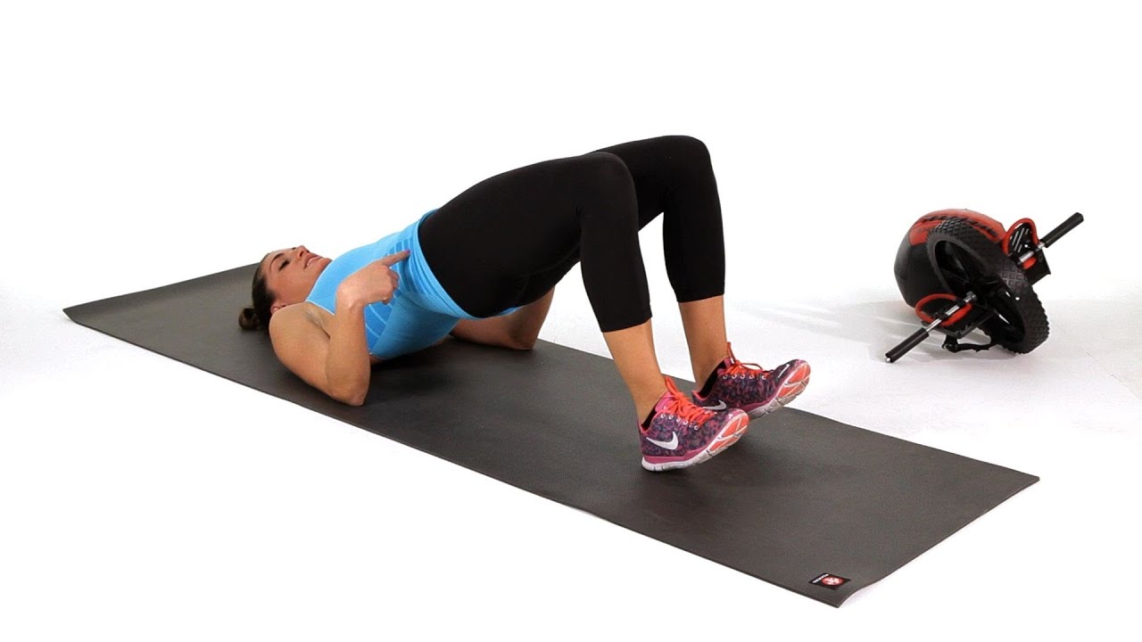 How to Do the Glute Bridge March | Abs Workout