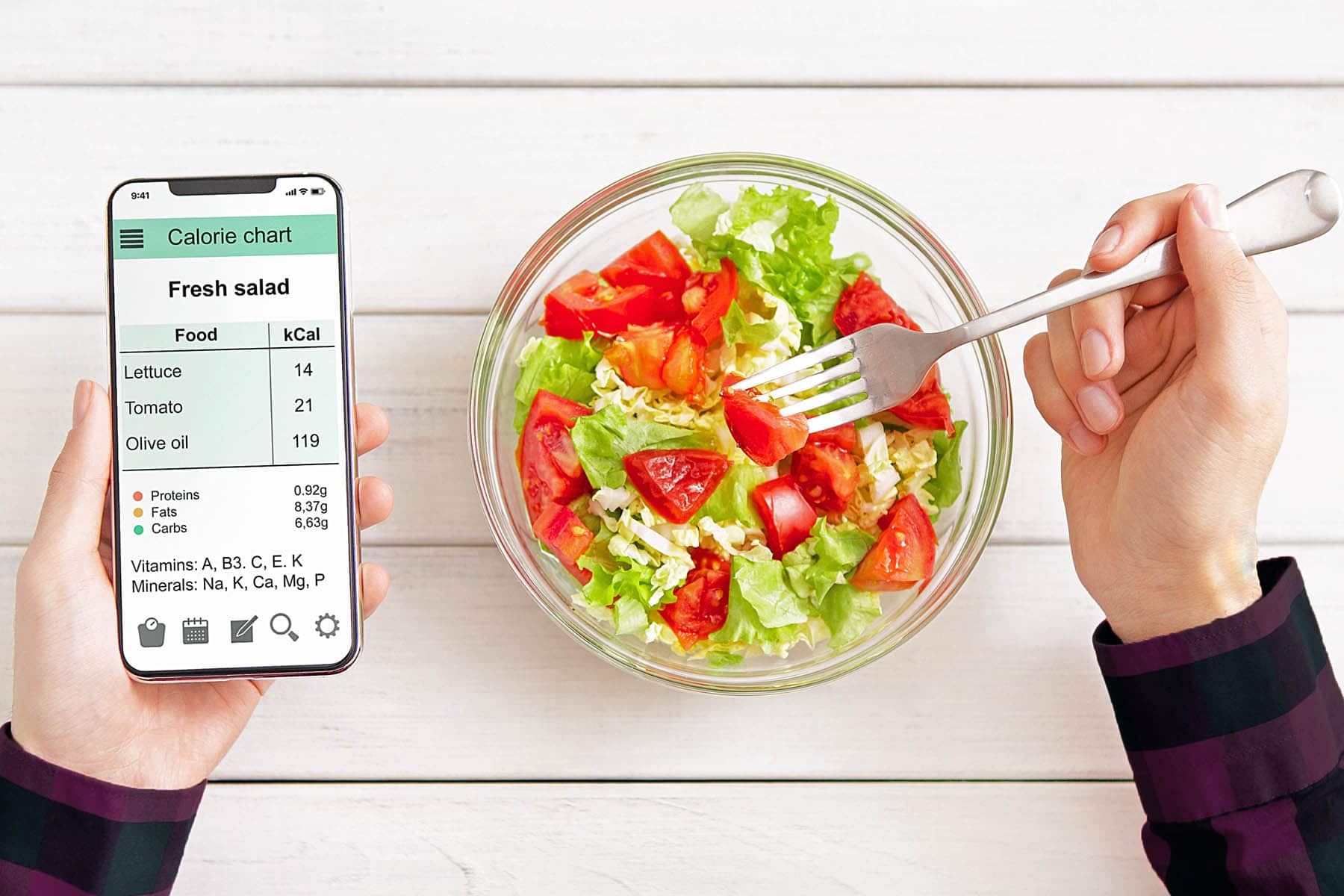 learn to count calories