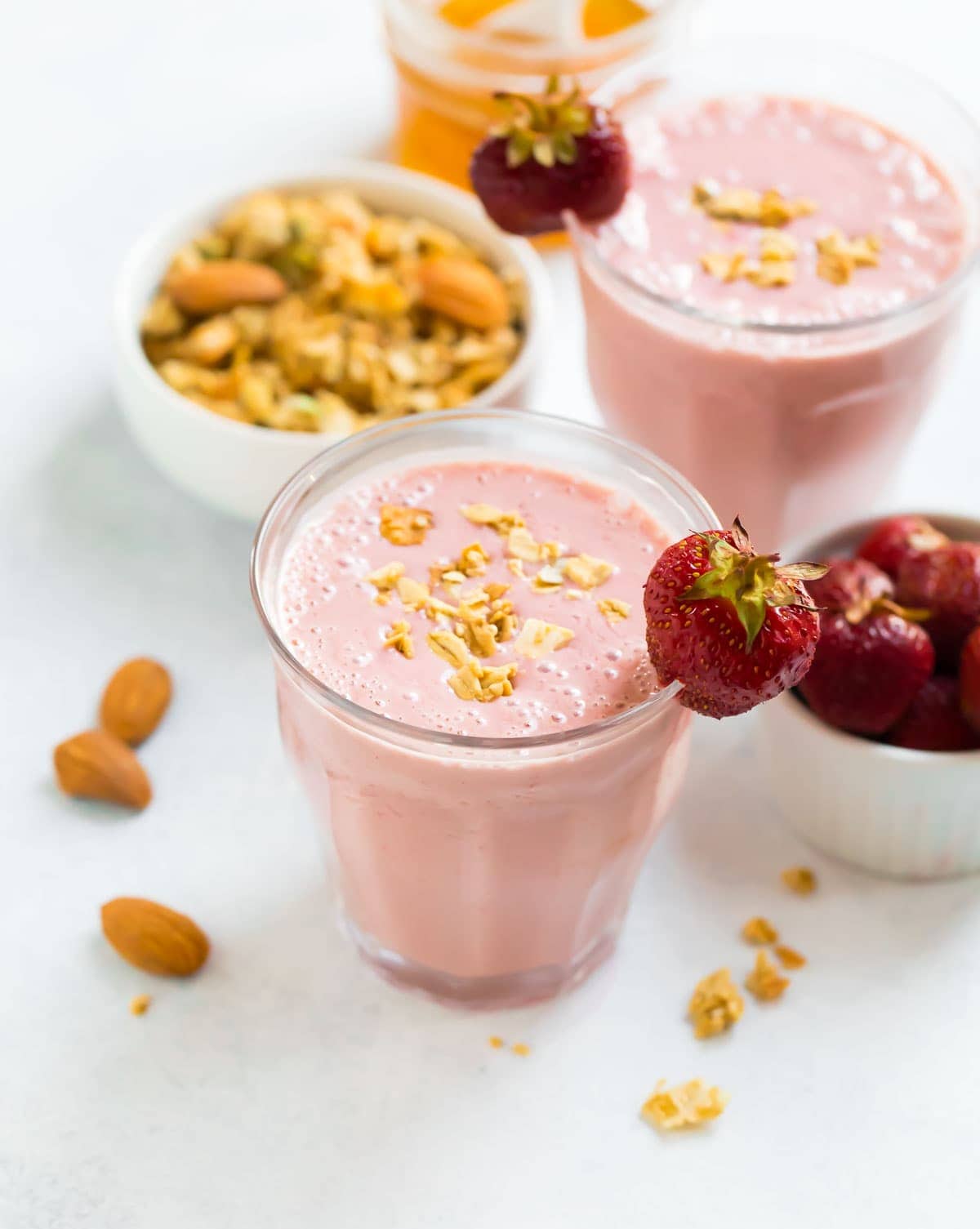 Frozen Strawberry Smoothie