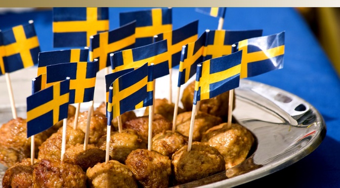 christmas makes swedish meatballs out of swedes